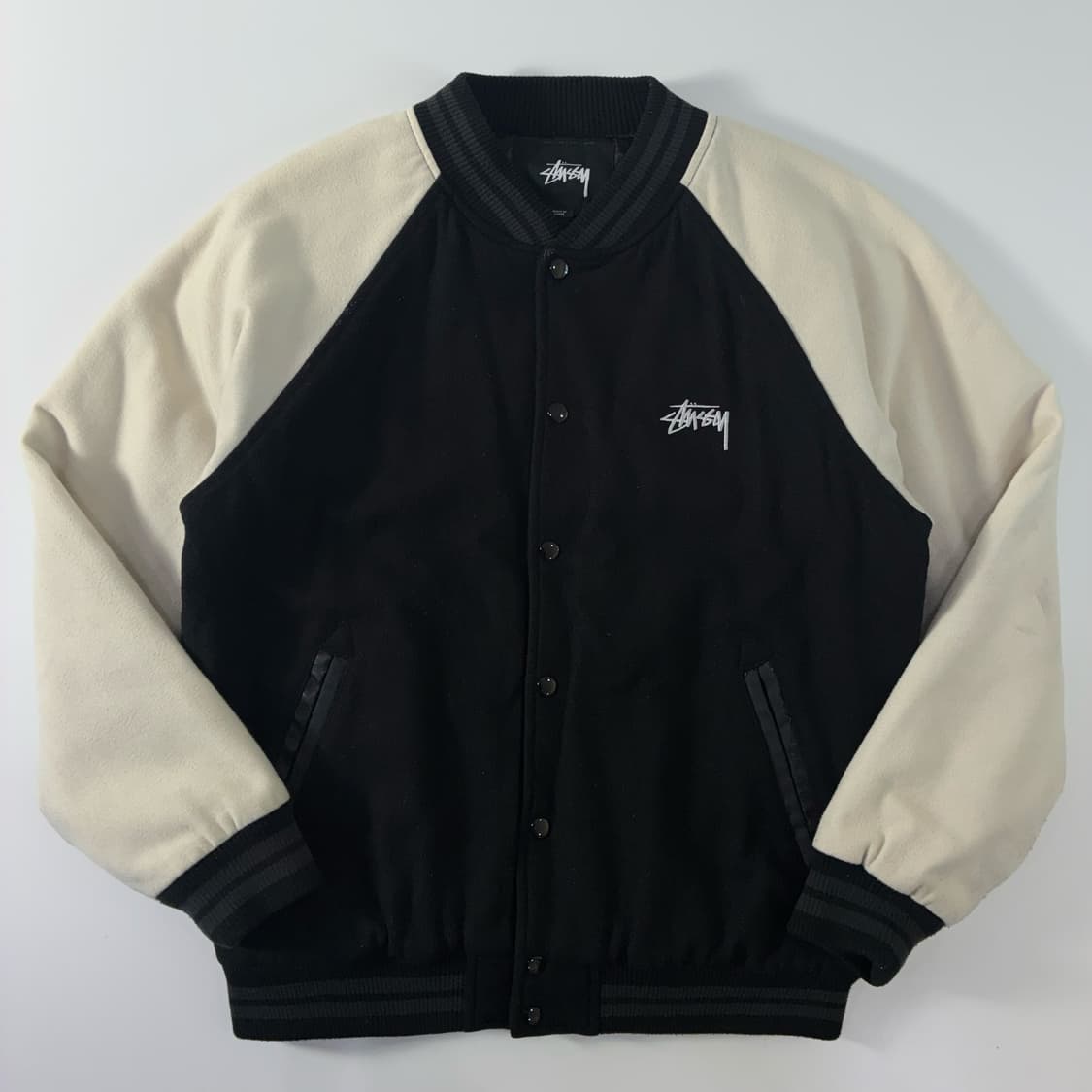 Stussy  스투시 투톤 울 바시티 자켓  상품이미지1