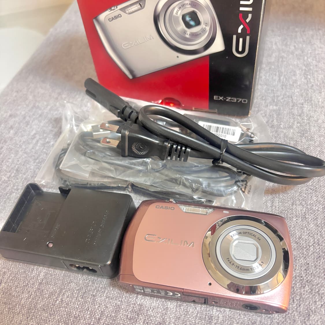 미사용) 카시오 엑슬림 z370 풀박스 상품이미지8
