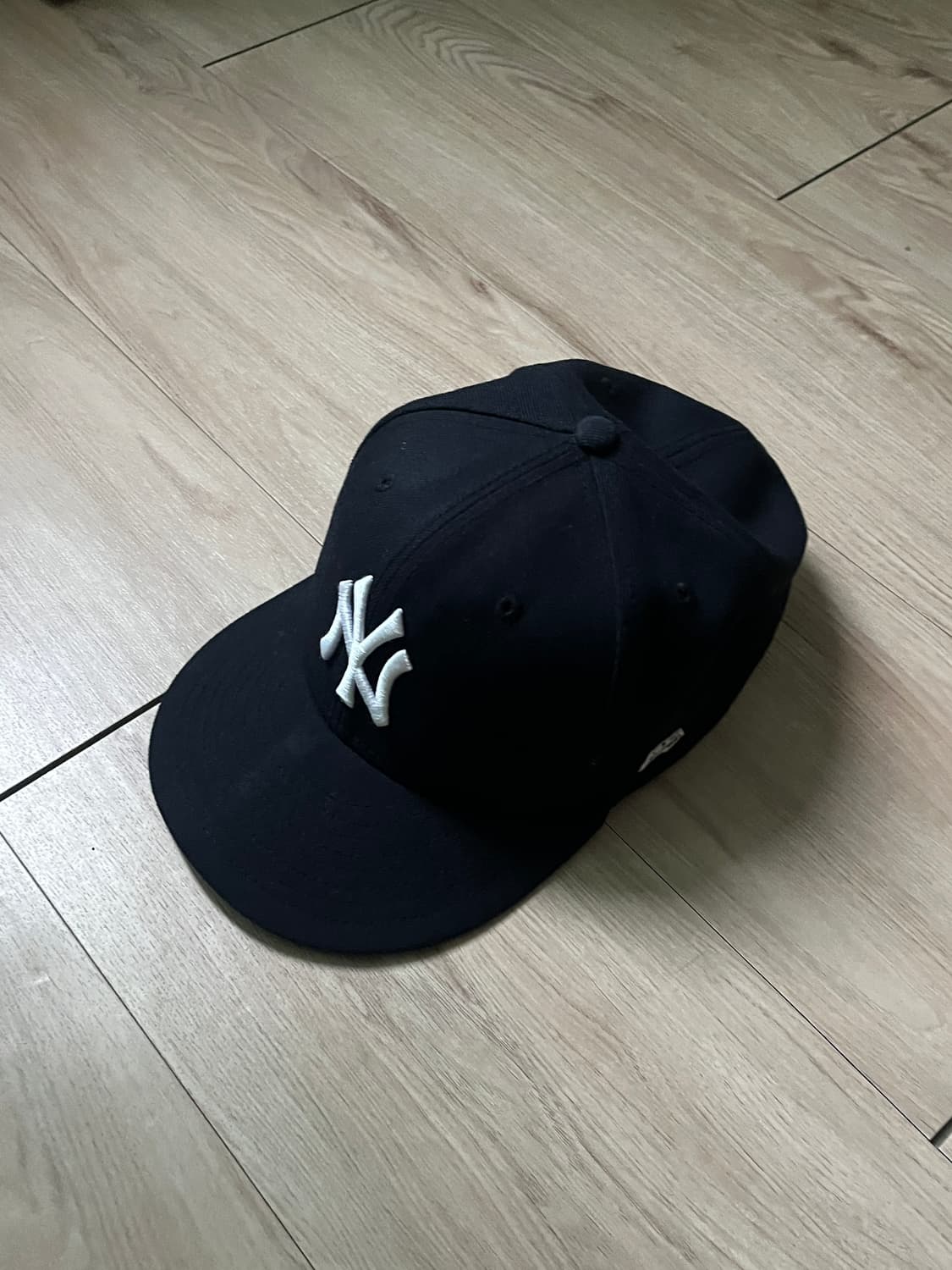 [758/60.6cm]뉴에라 어센틱 뉴욕 양키스 피티드캡 게임 네이비  상품이미지1