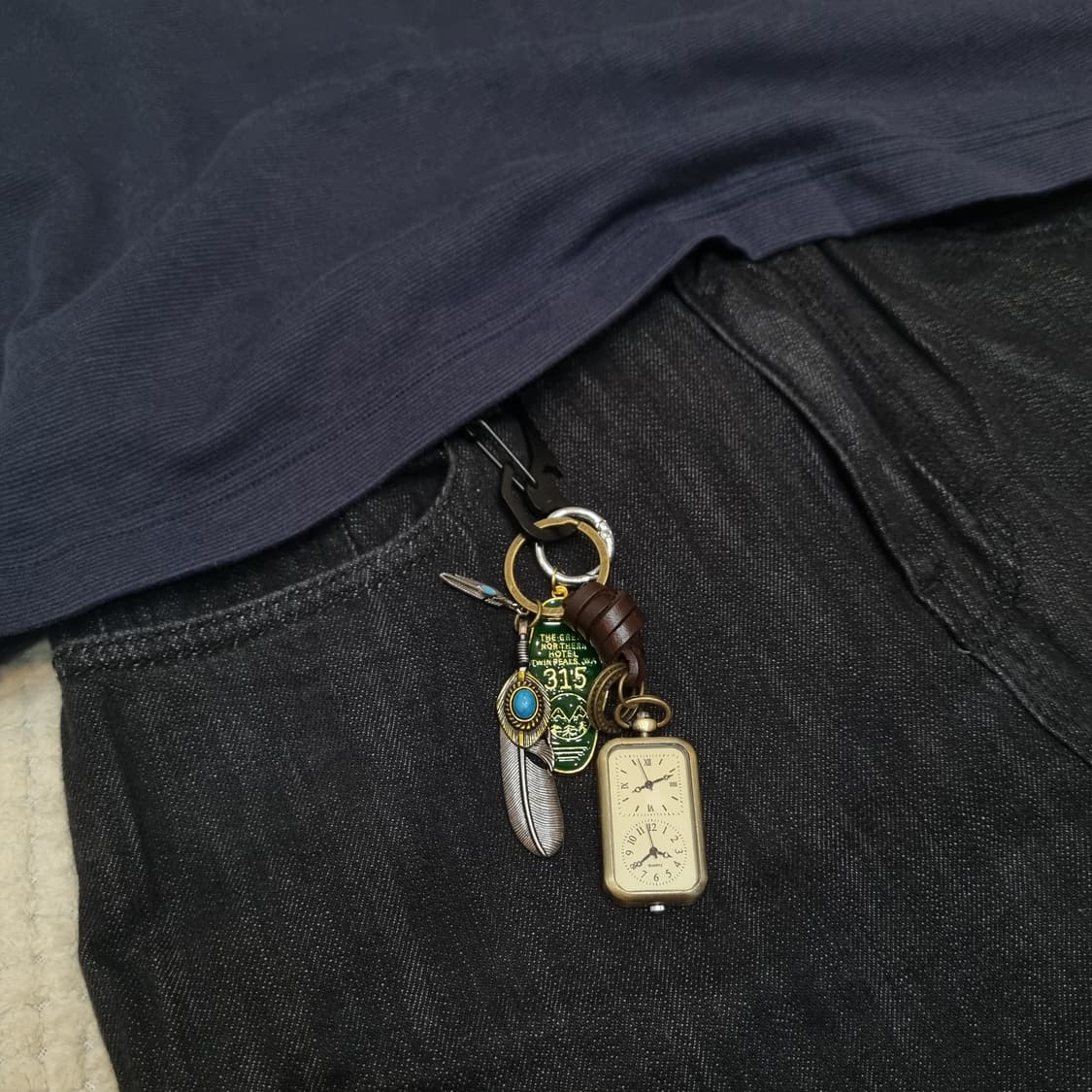 🕰Time Feather키링 keychain 상품이미지5