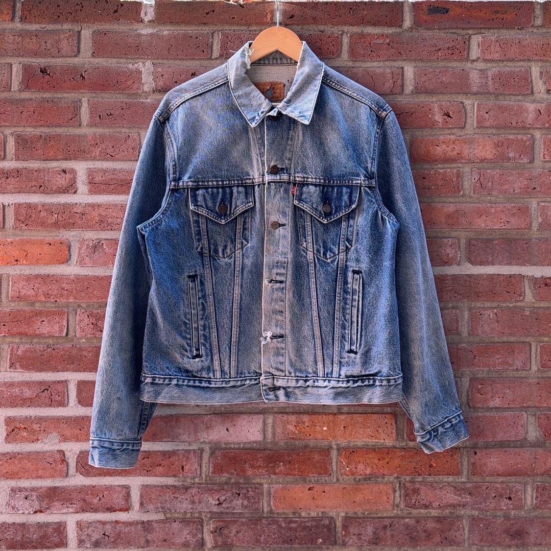 80s USA 리바이스 Levi’s 70506 데님 트러커 자켓 상품이미지1