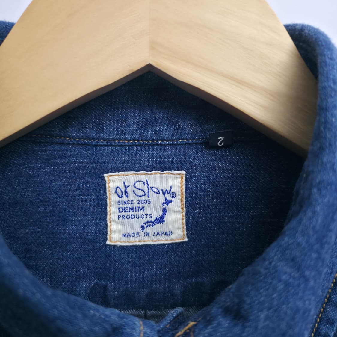 [2,M] 오어슬로우 데님 셔츠 상품이미지6