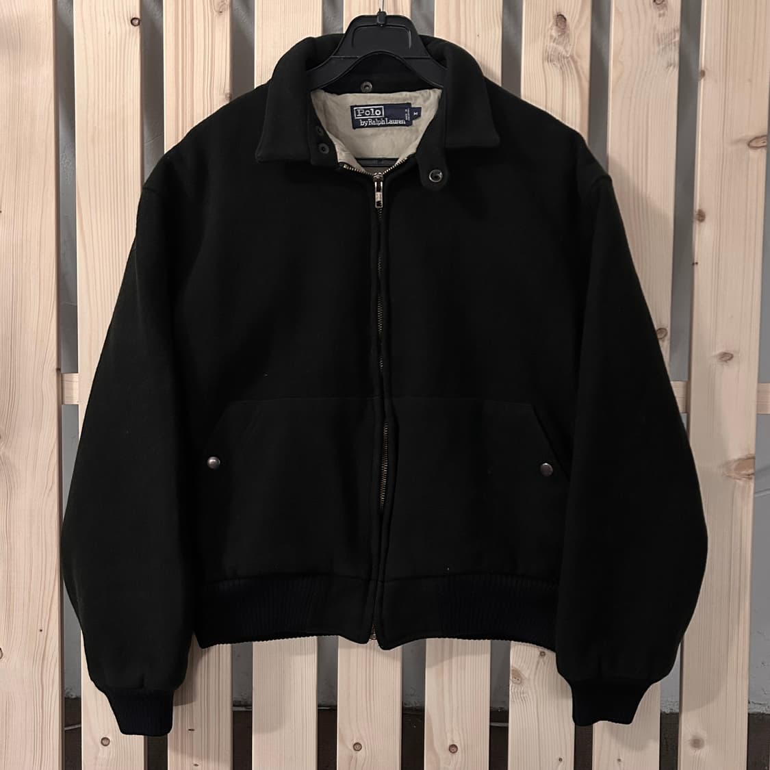  (M) 폴로90s 울 블루종 자켓 상품이미지1