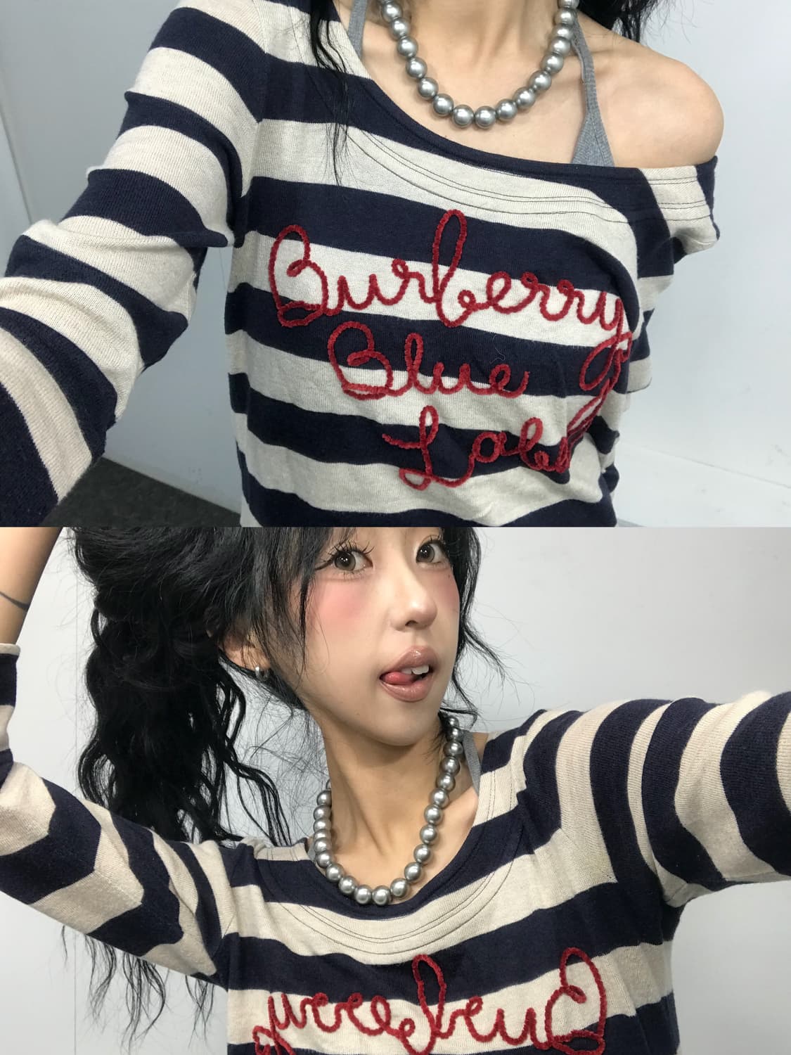 Burberry Back Ribbon Stripe L/S  상품이미지7