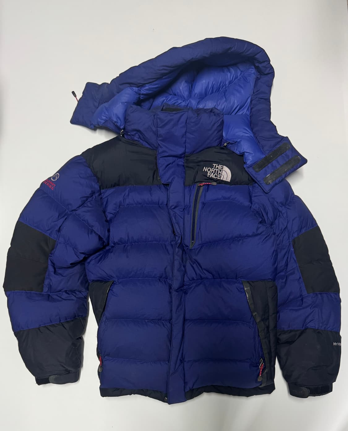 노스페이스 800 써밋 구스다운 후드 패딩 M 퍼플 상품이미지1