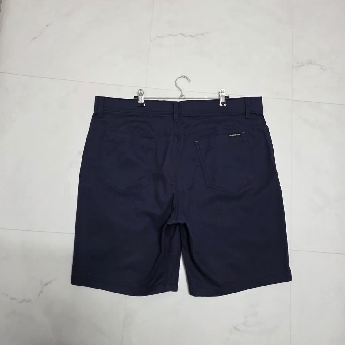 38) 빅사이즈 캘빈클라인 네이비 반바지 상품이미지2