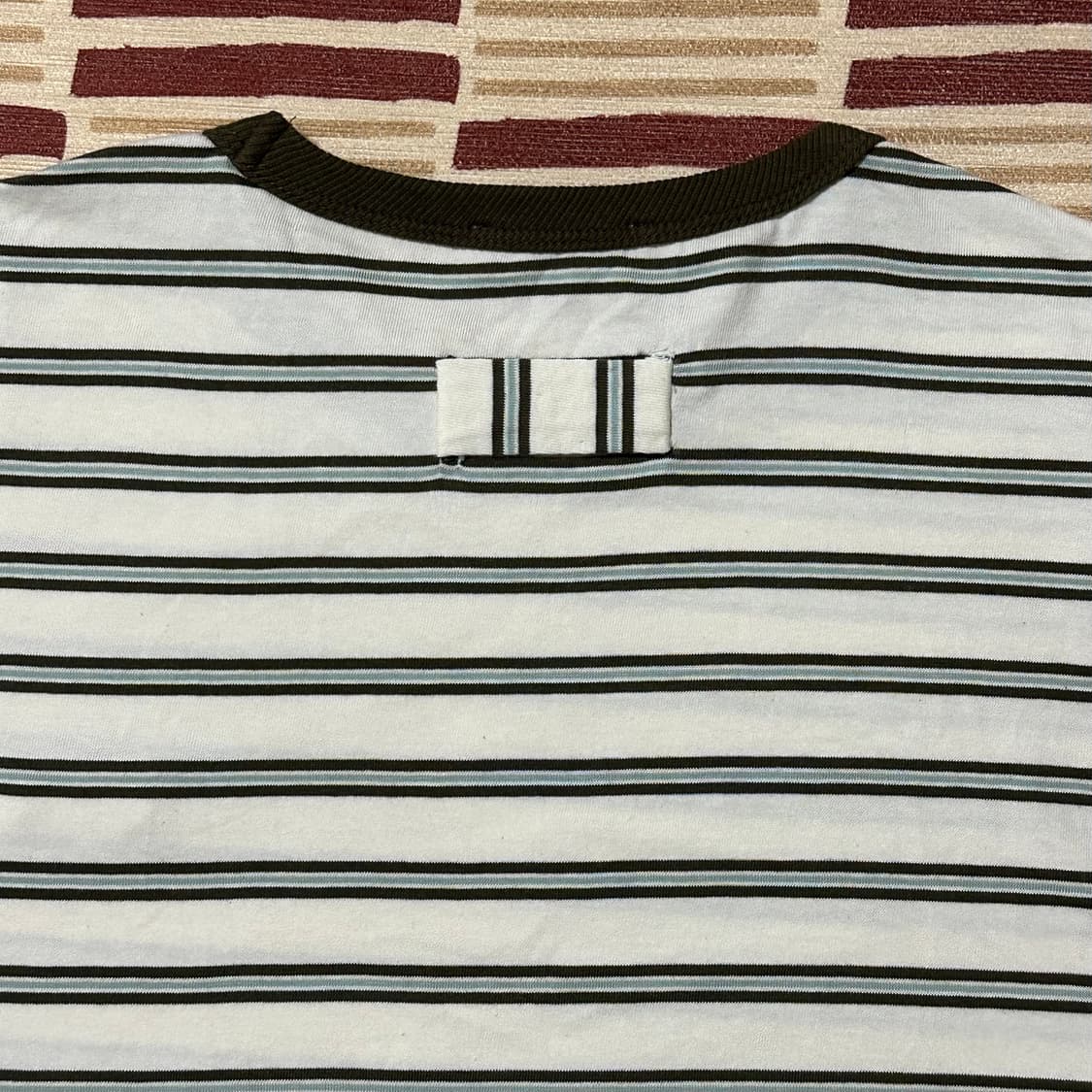 HEUTE 호이테 스트라이프 반팔티 SIZE L 상품이미지6