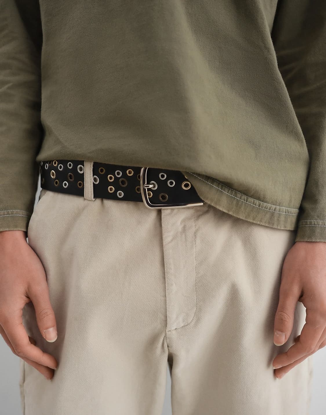 (S/M) 기마구아스 Rufus belt 블랙 상품이미지1