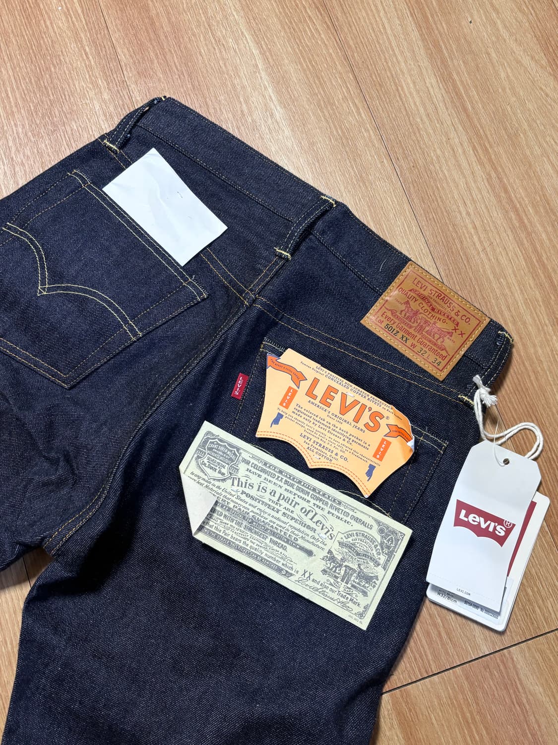 리바이스 LVC 1954 501 (32/34) 상품이미지1