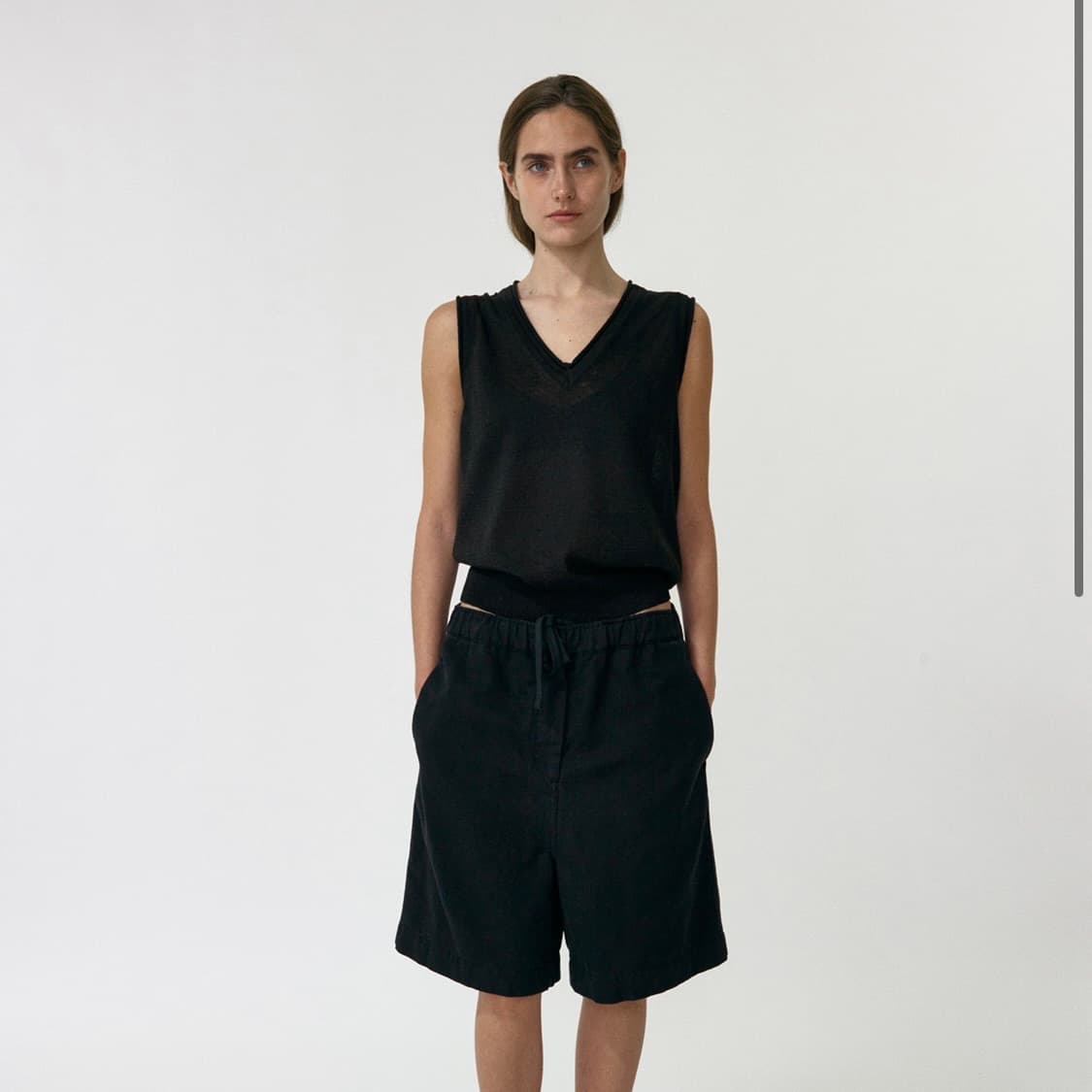 [1회착용] 낫띵리튼 Dore sleeveless knit top 상품이미지1