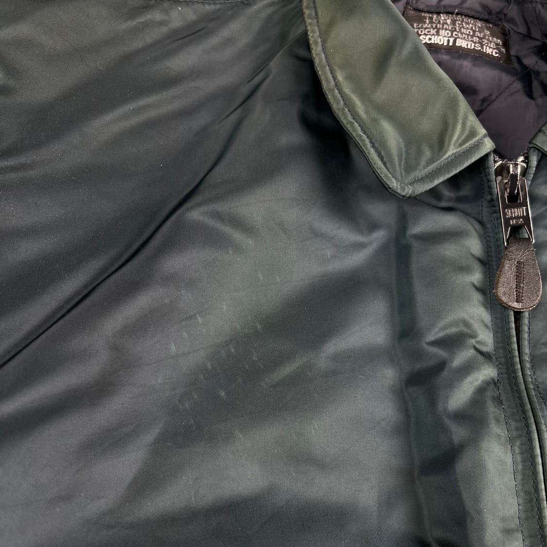 빈티지 Schott CWU-R 플라이트 봄버 자켓 상품이미지6