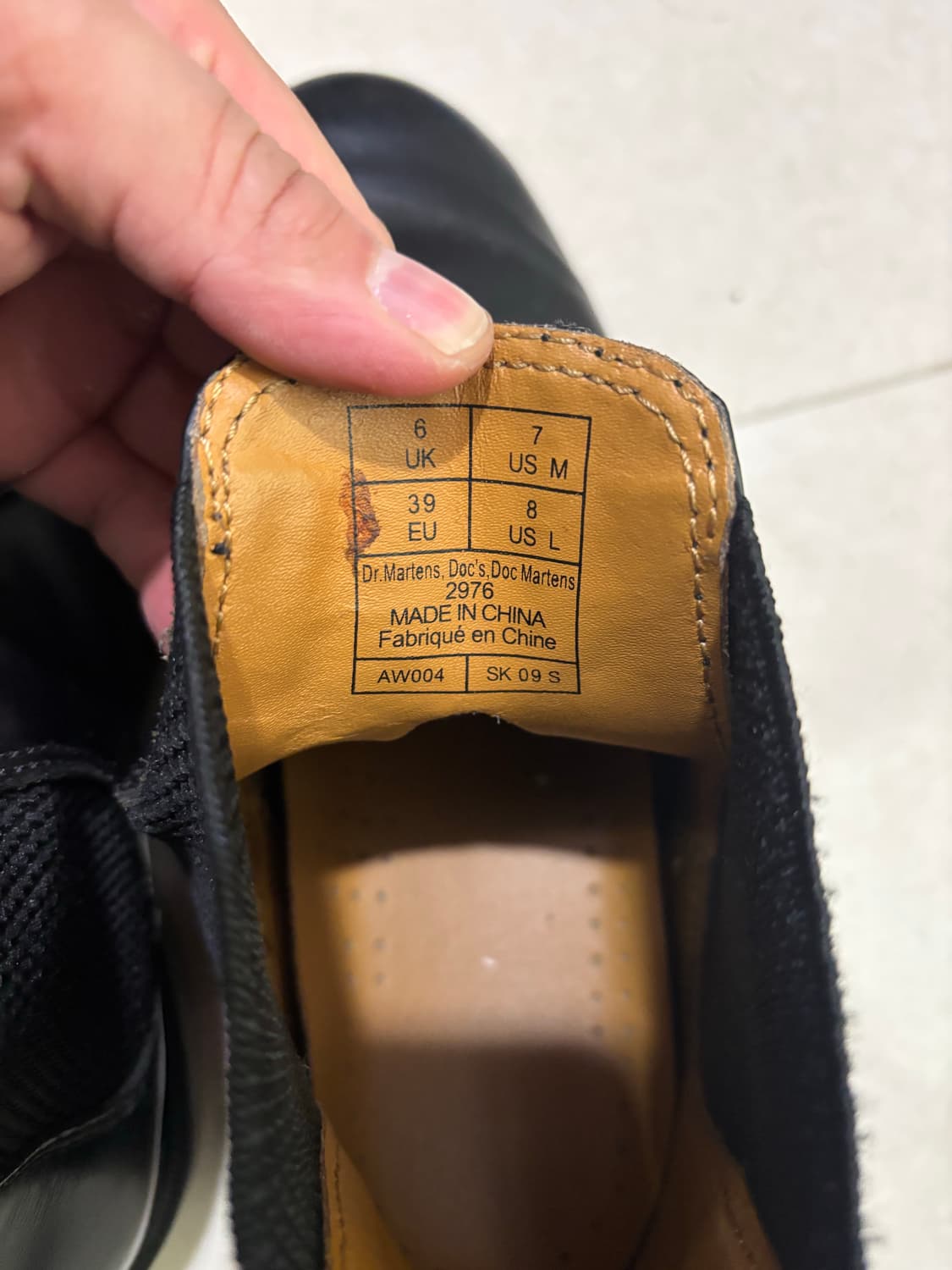 [250] 닥터마틴 2976 첼시부츠 블랙 상품이미지8