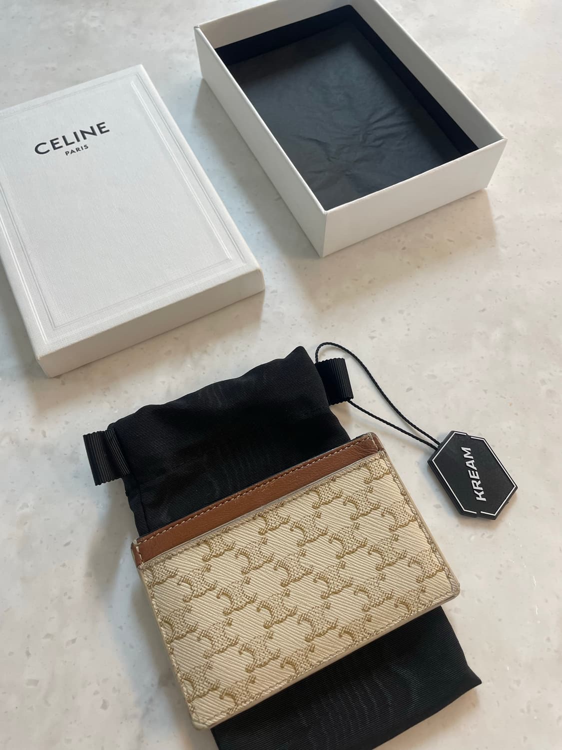 셀린느 카드지갑 정품 크림판 풀구성 상품이미지3