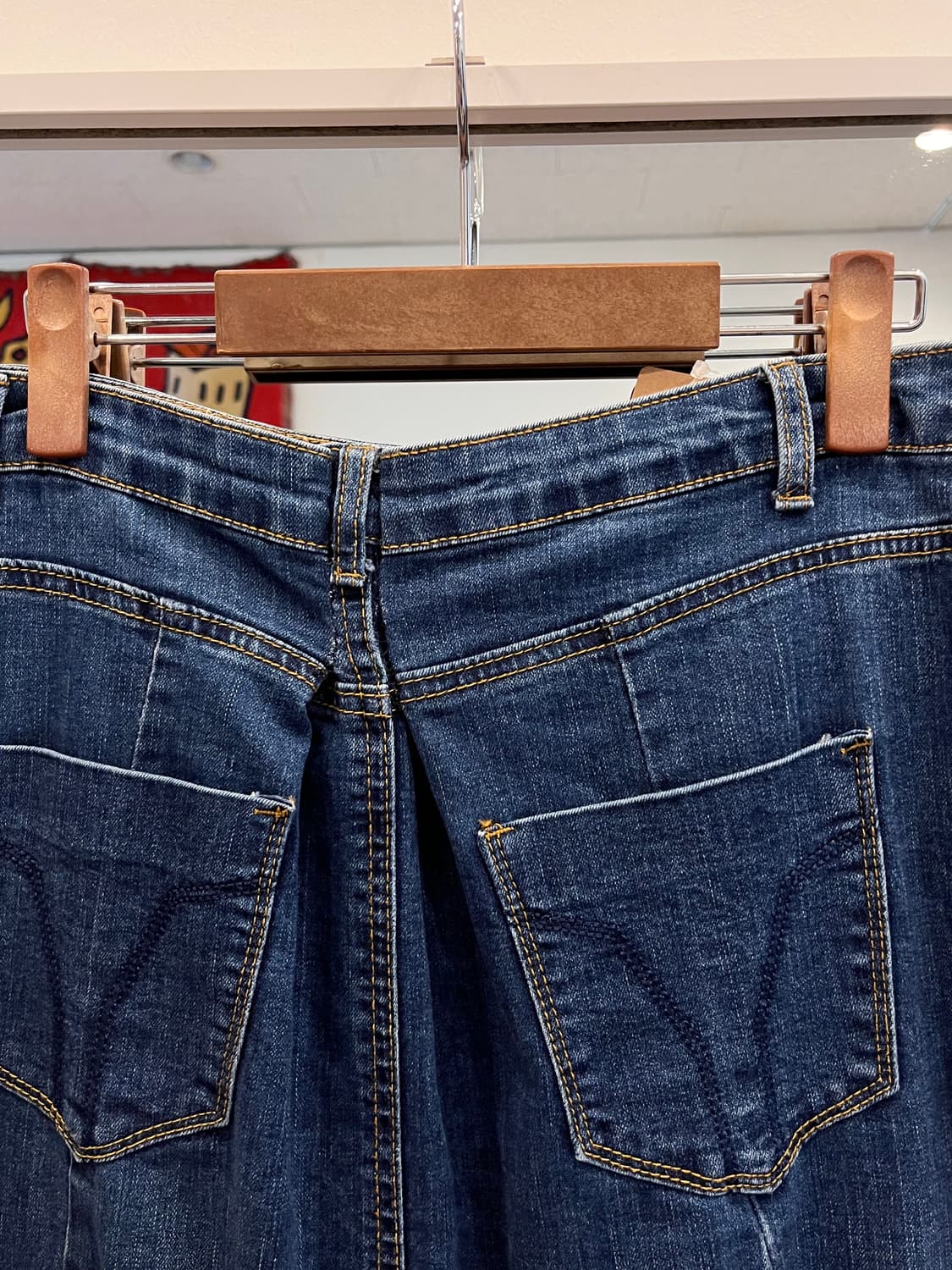 Vtg 빈티지 데님 스커트 (31-32inch) 상품이미지4
