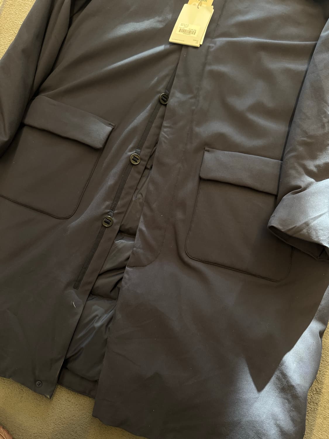 어나더 오피스 구스다운 롱 코트 새상품 처분  상품이미지2