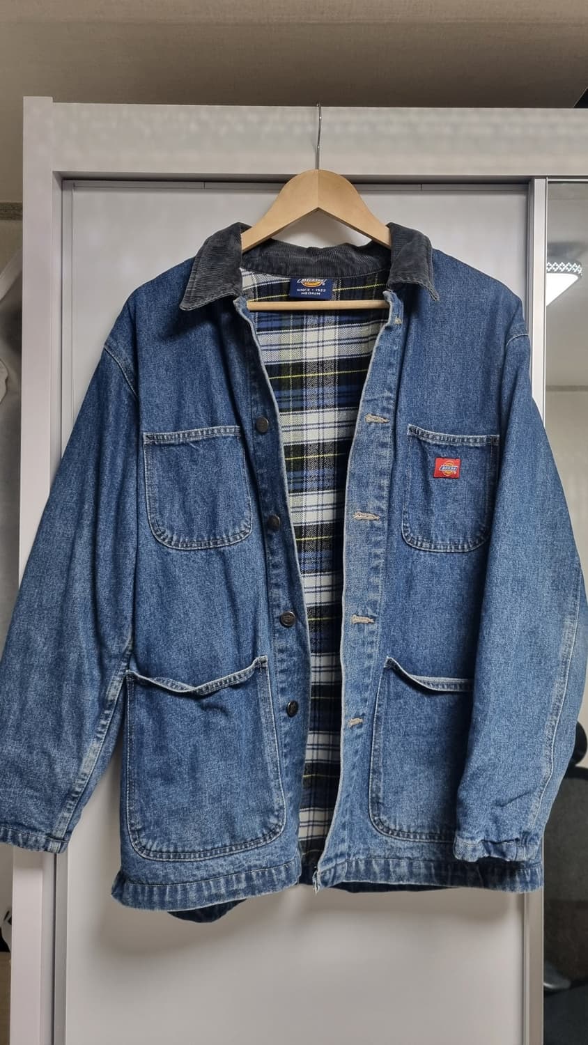90's 디키즈 데님 워크 초어자켓 상품이미지1
