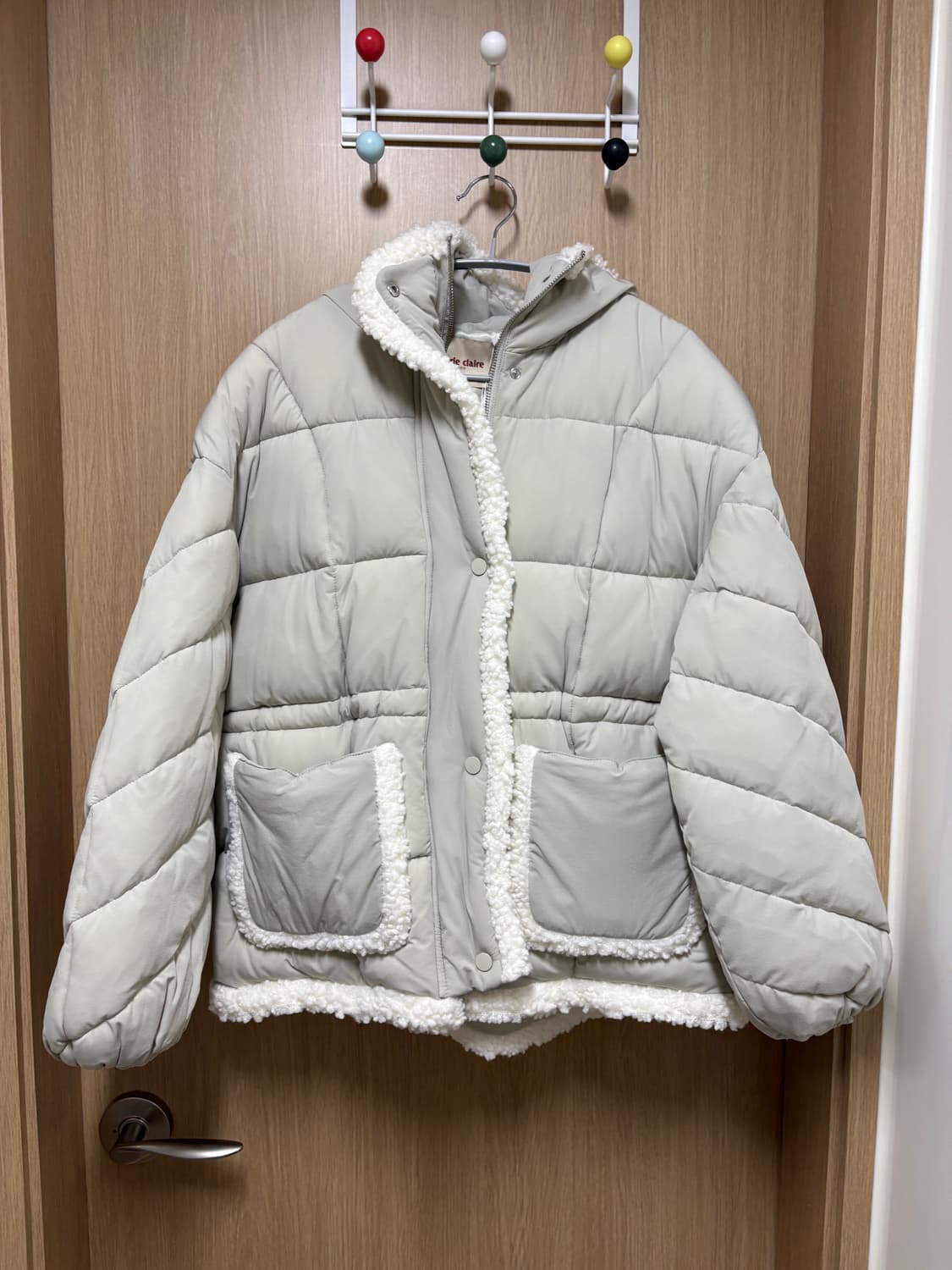 마리끌레르 뽀글이 패딩 상품이미지1