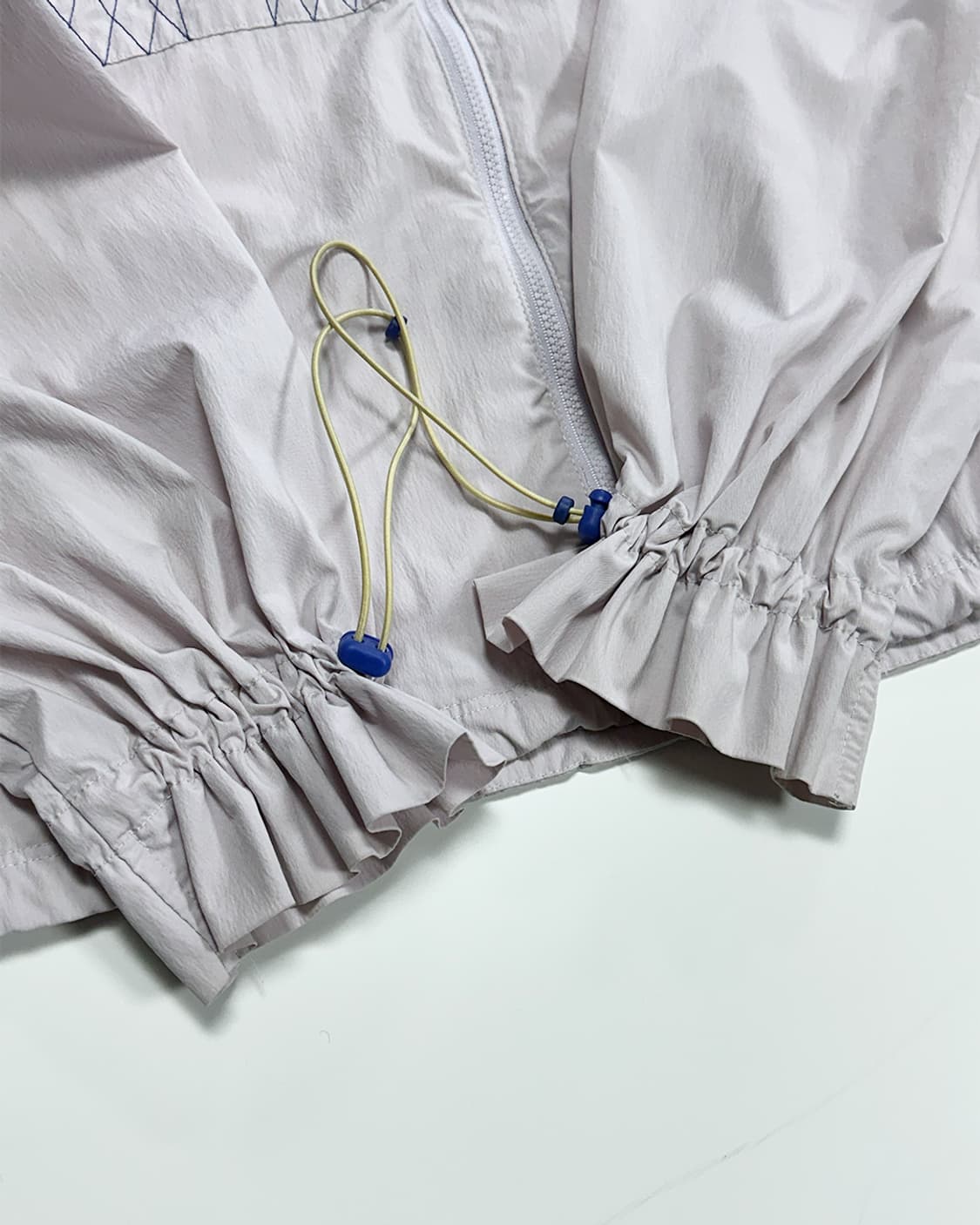 조던 개더 크롭 바람막이 바이올렛 상품이미지3