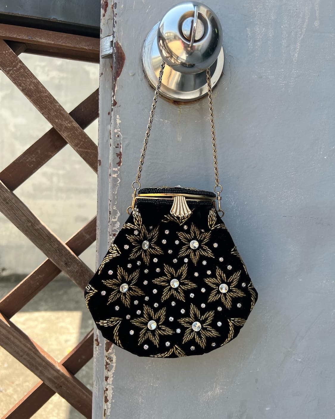 빈티지 벨벳 복주머니 상품이미지1