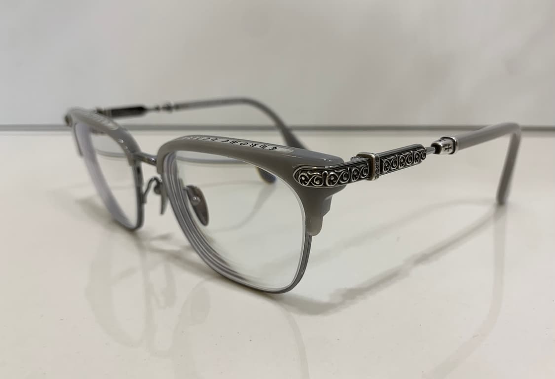 크롬하츠 버티컬스마일2 배틀쉽 건메탈 그레이 안경 [BSG/GM] 상품이미지1