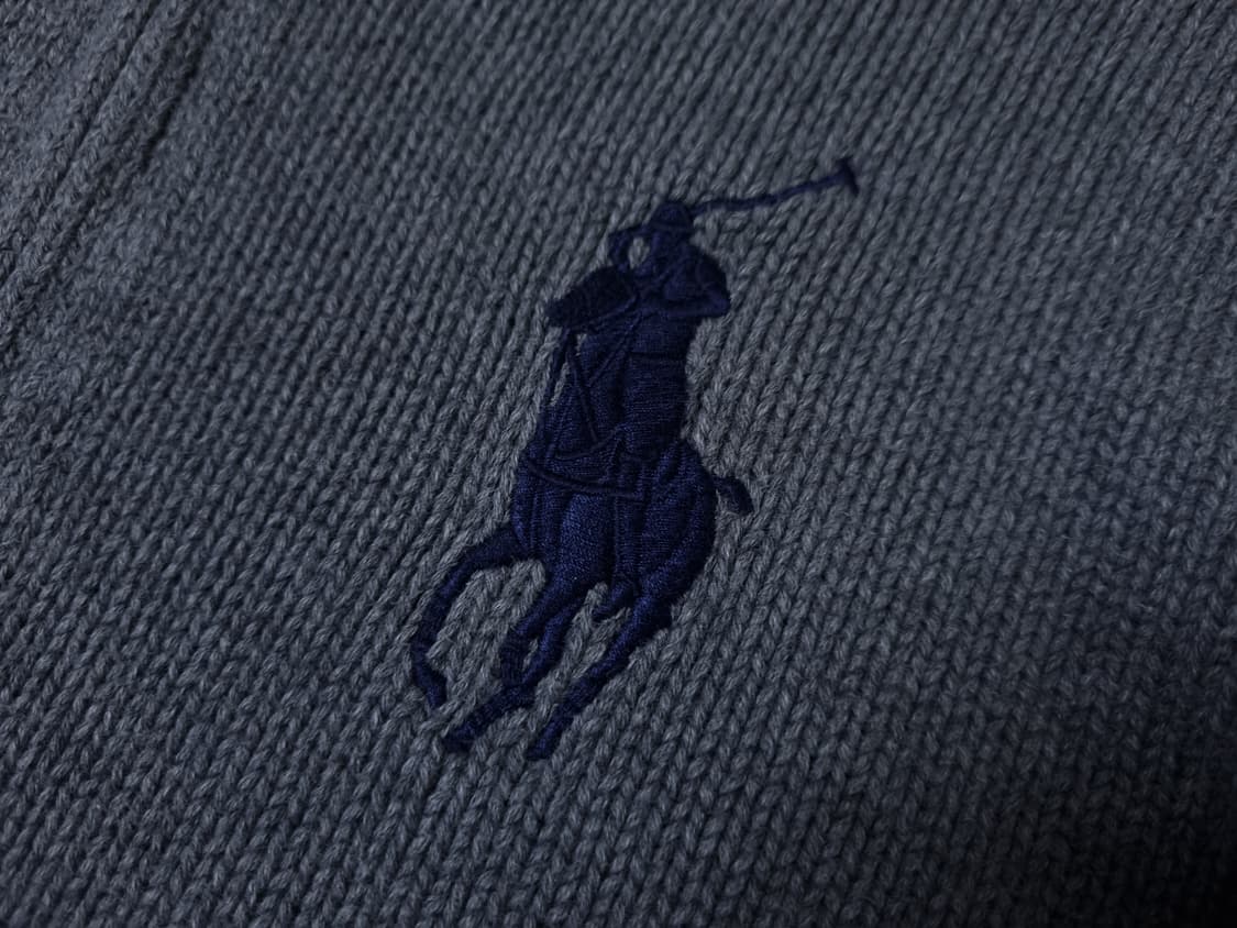 [무료배송][130]폴로 키즈 니트 집업 상품이미지4