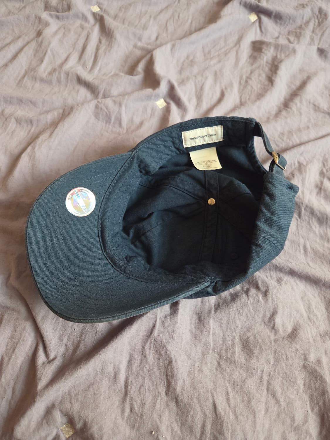 디스이즈네버댓 볼캡 블루 OS 상품이미지2