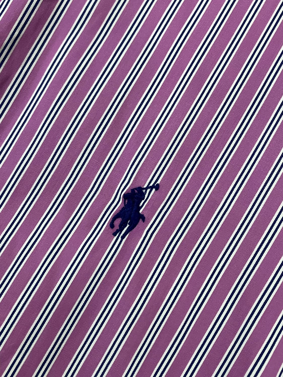 폴로 랄프로렌 스트라이프 셔츠 퍼플 핑크 #csz4106 상품이미지4