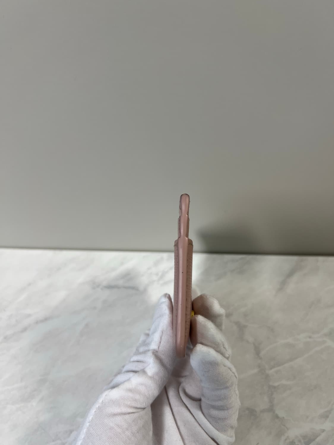 구찌 스크립트 라이트 레더 카드지갑 핑크 상품이미지9