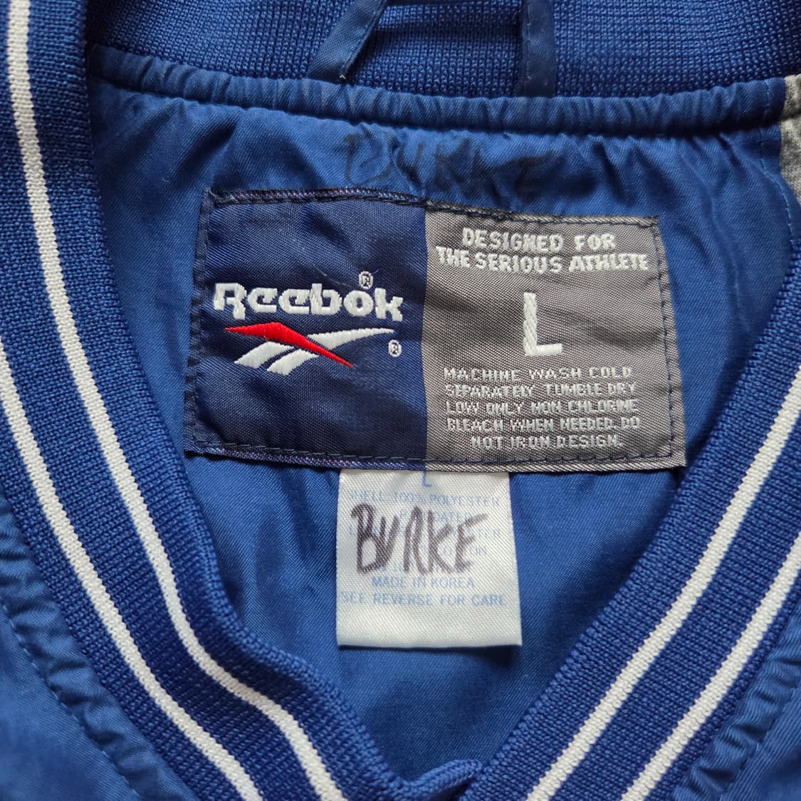 90s Reebok vintage 웜업수트 바람막이 XL(105) 상품이미지4