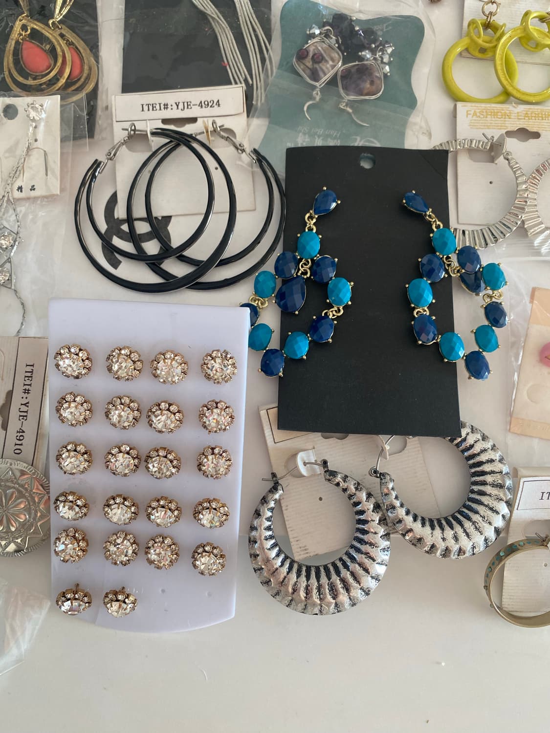 새상품 화려한 귀걸이 20세트 상품이미지5