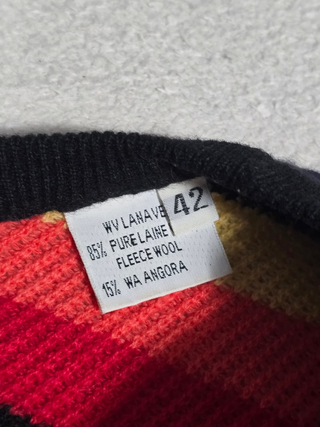 소니아리키엘 멀티컬러 스트라이프 울 니트 42 상품이미지5