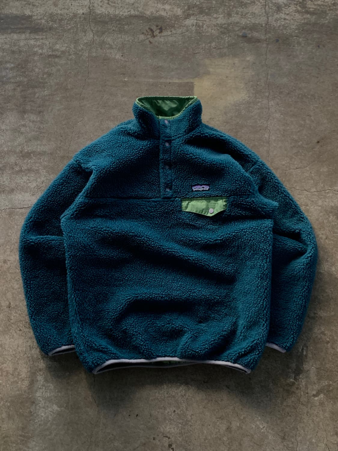 2000s 파타고니아 리버시블 글리세이드 풀오버 KIDS 12-14 상품이미지1
