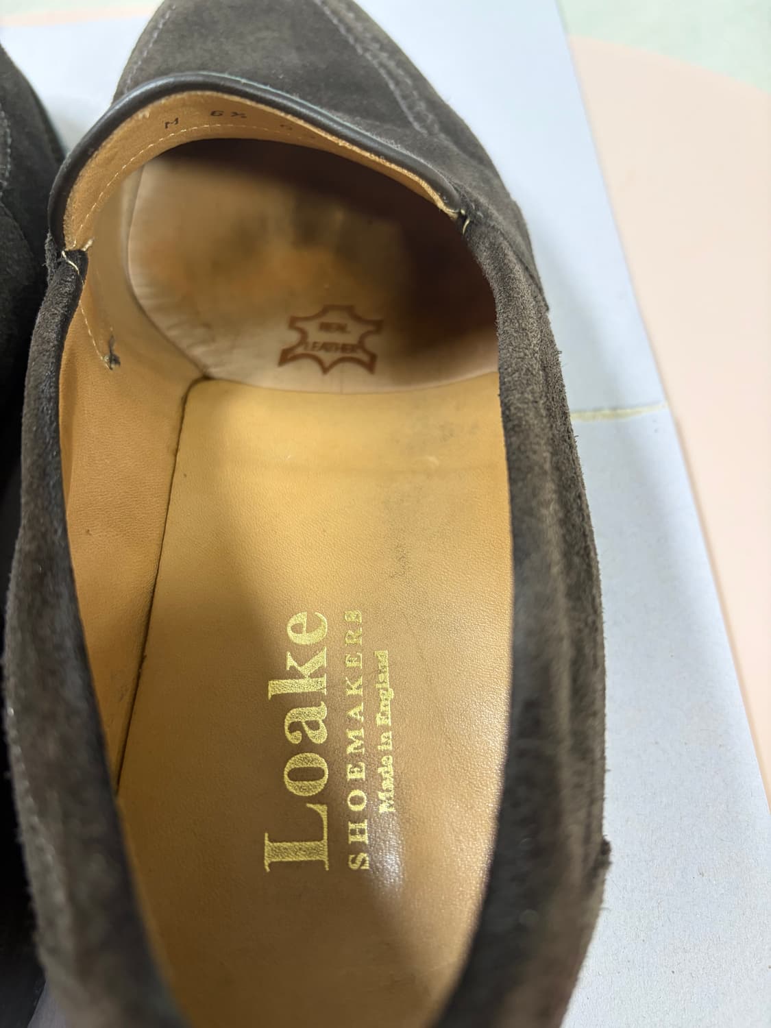 로크 이튼 스웨이드 로퍼 255 상품이미지4