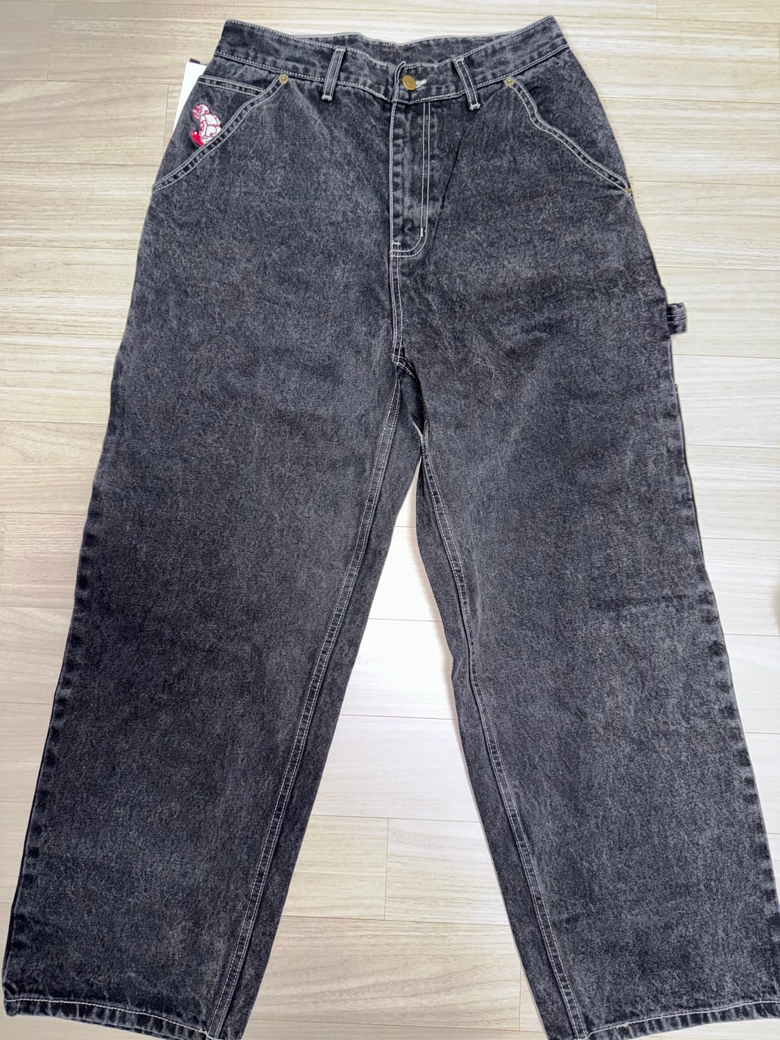 DRAGGY WORK PANTS (D.BLACK) 상품이미지2