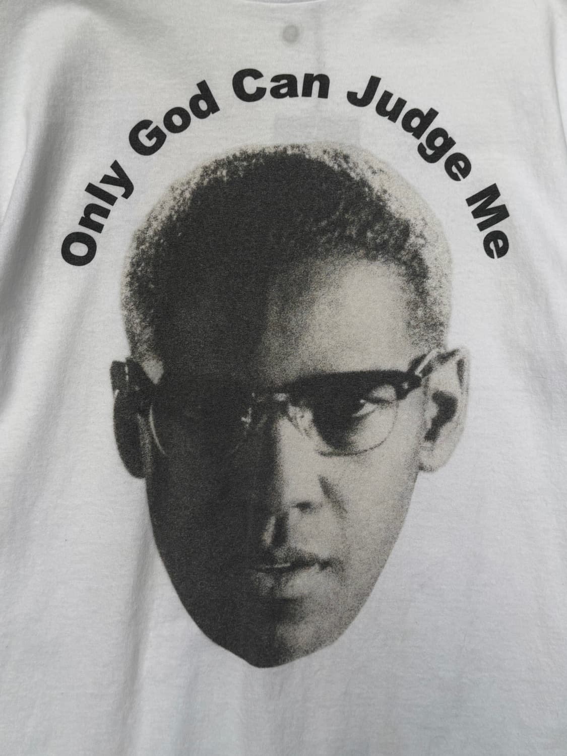 Malcolm X Only God Can Judge MeT-Shirt 상품이미지3