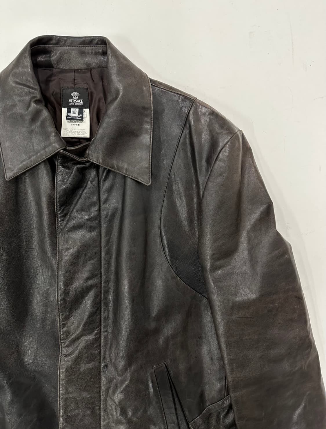 베르사체 레더코트 (jeans couture) 상품이미지6