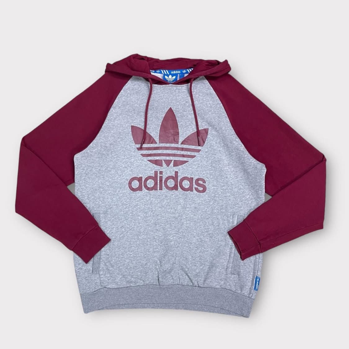 아디다스 버건디 후드티 상품이미지1