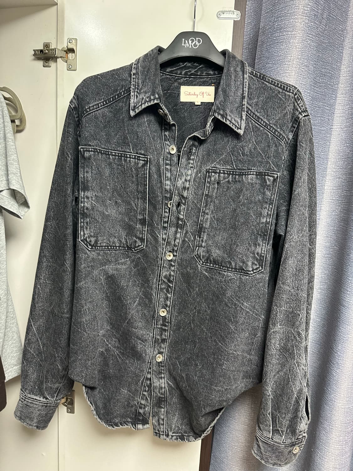 Stu 데님 셔츠 자켓 L 상품이미지2