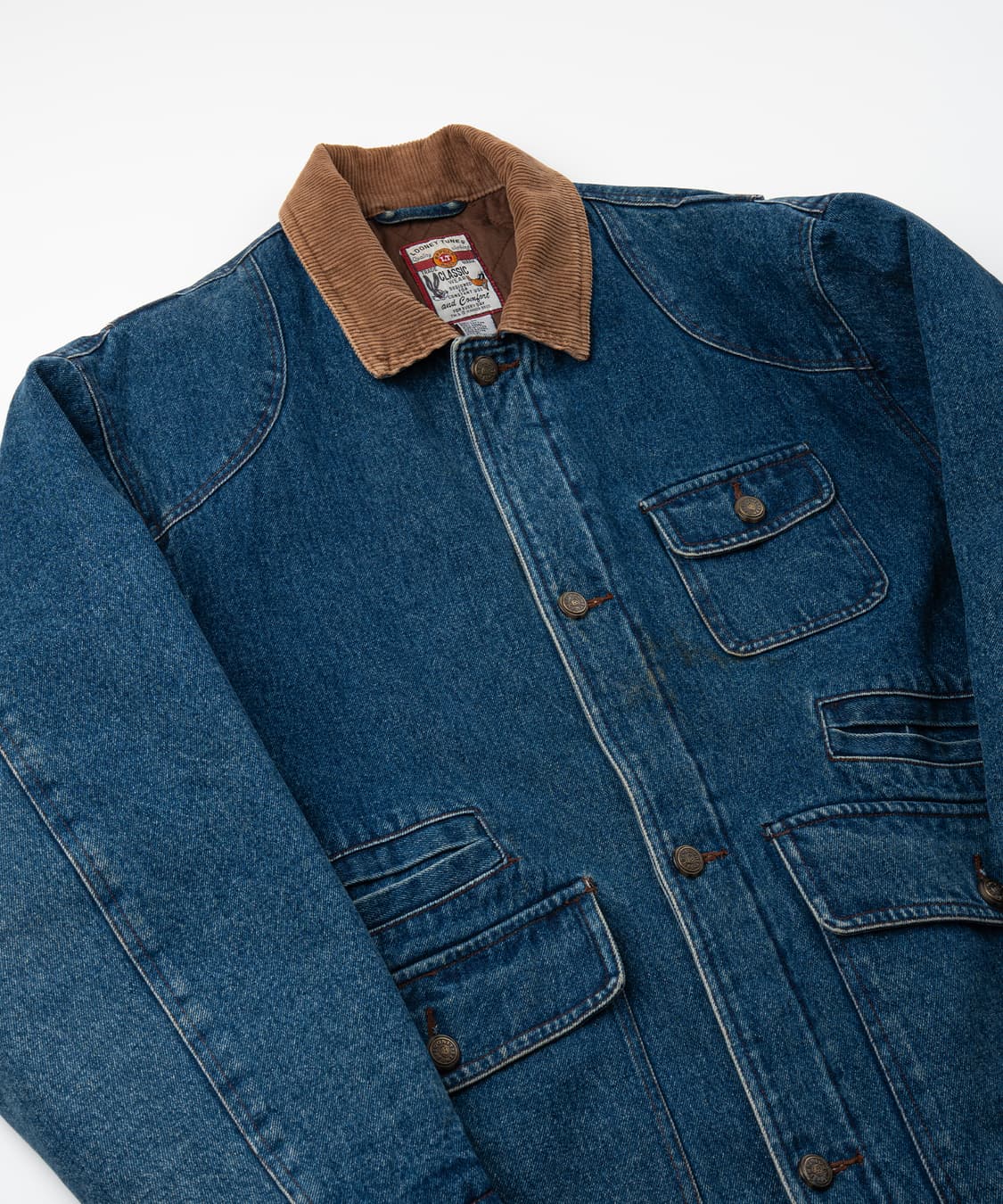 (105) 90's 루니툰즈 데님 초어자켓 상품이미지3