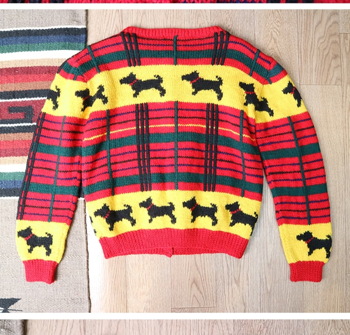 우루과이산 울100% 나무단추 빈티지 가디건

 상품이미지5