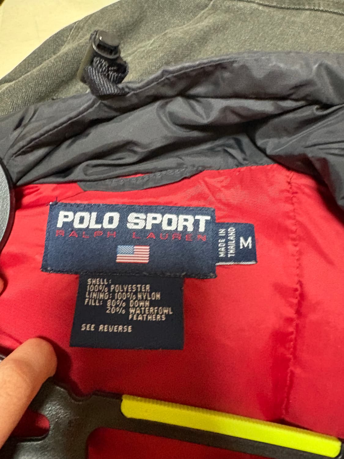 폴로빈티지 패딩 판매합니다 상품이미지2