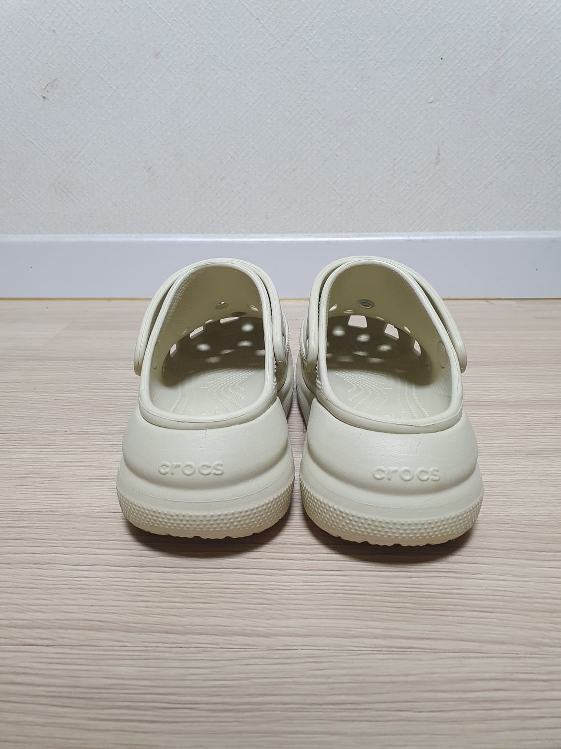 크록스 플랫폼 클로그 아이보리 230 상품이미지5