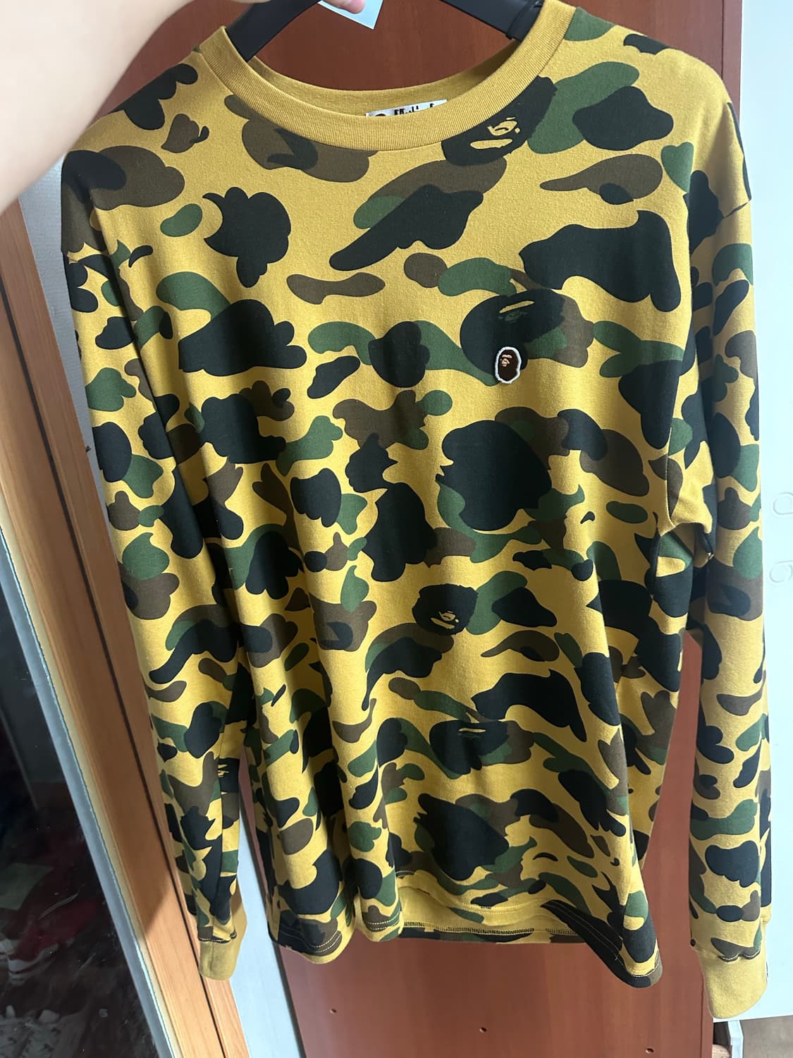 베이프 원포인트 롱슬리브 카모 상품이미지2