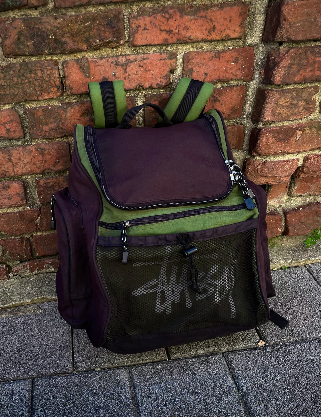 1990’s old Stussy Archive backpack 상품이미지1