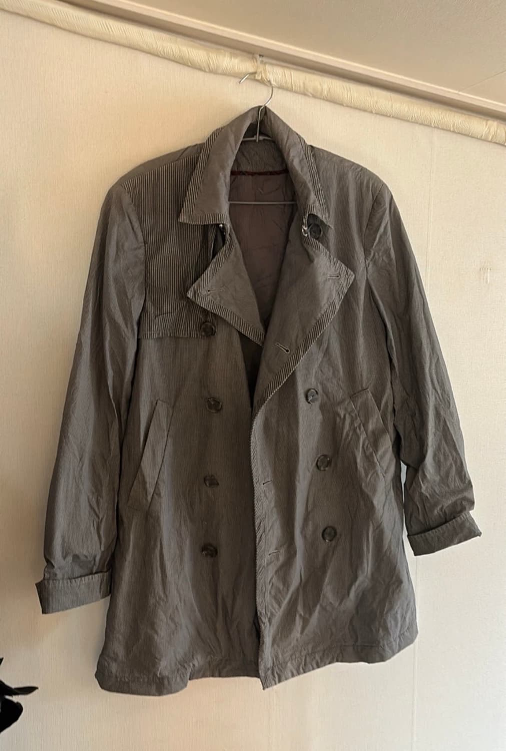 알렉산더 맥퀸 스트라이프 피코트 46 상품이미지2