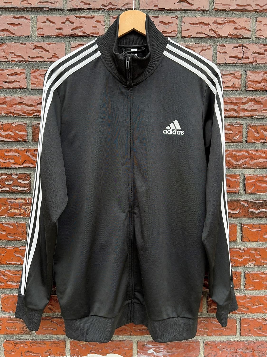 아디다스 블랙 삼선 트랙재킷 3XL 상품이미지1