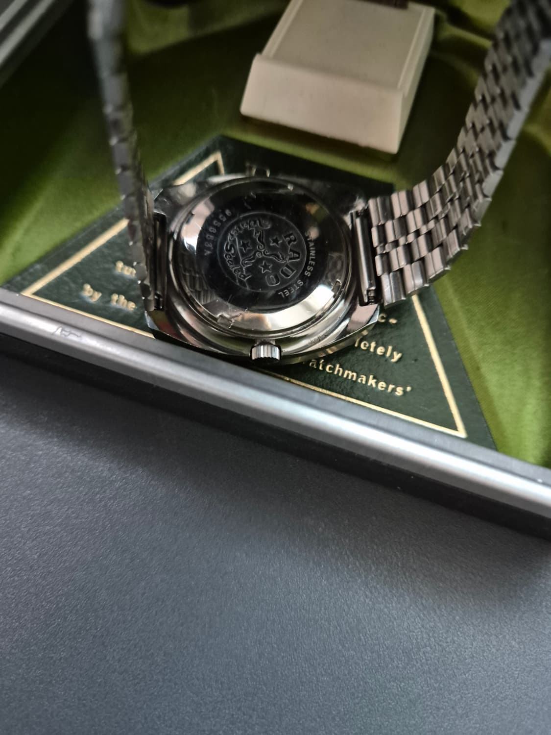 RADO Mannheim 오토매틱 시계(오리지널 박스) 상품이미지10