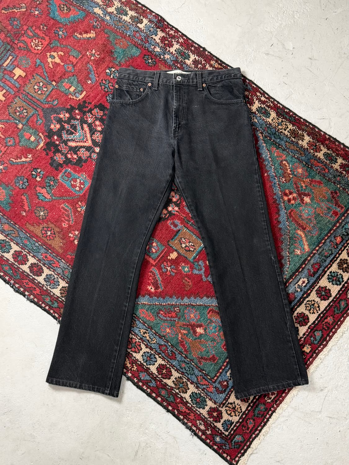 00's 리바이스 517 블랙 부츠컷 플레어진 상품이미지1