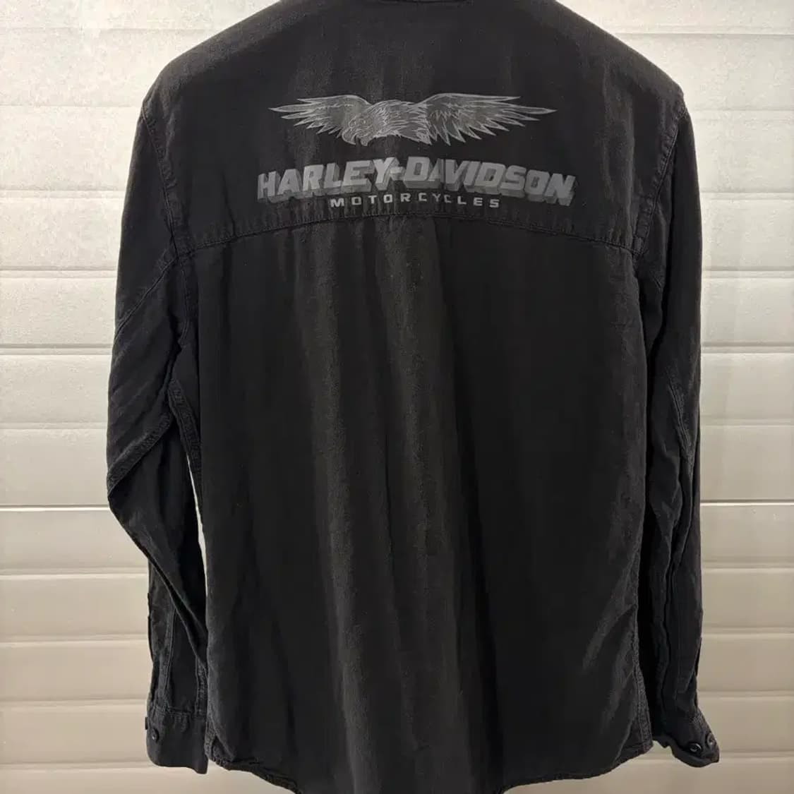 Harley Davidson black shirt M 상품이미지4