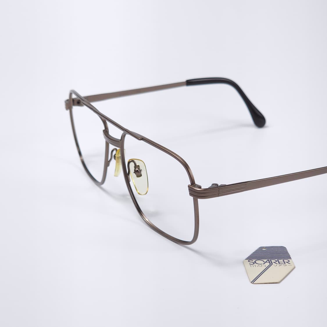 90년도 일본 빈티지 투브릿지 안경 상품이미지4